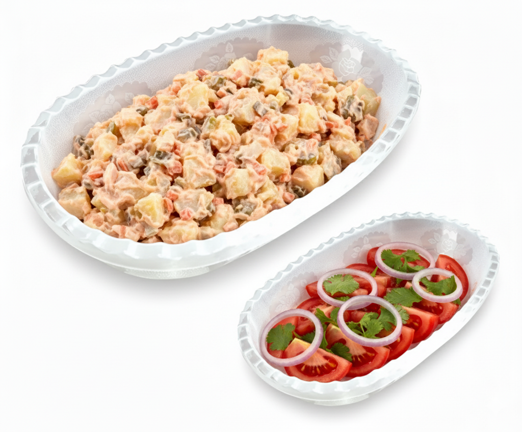 2un Fuentes Ensaladeras Diseño -LISASHOP