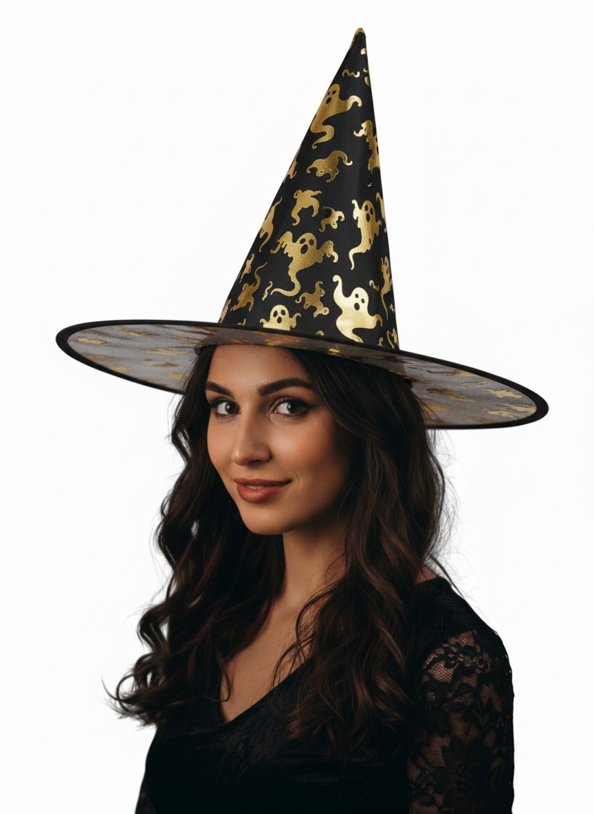 Sombrero de Bruja Halloween - LISASHOP