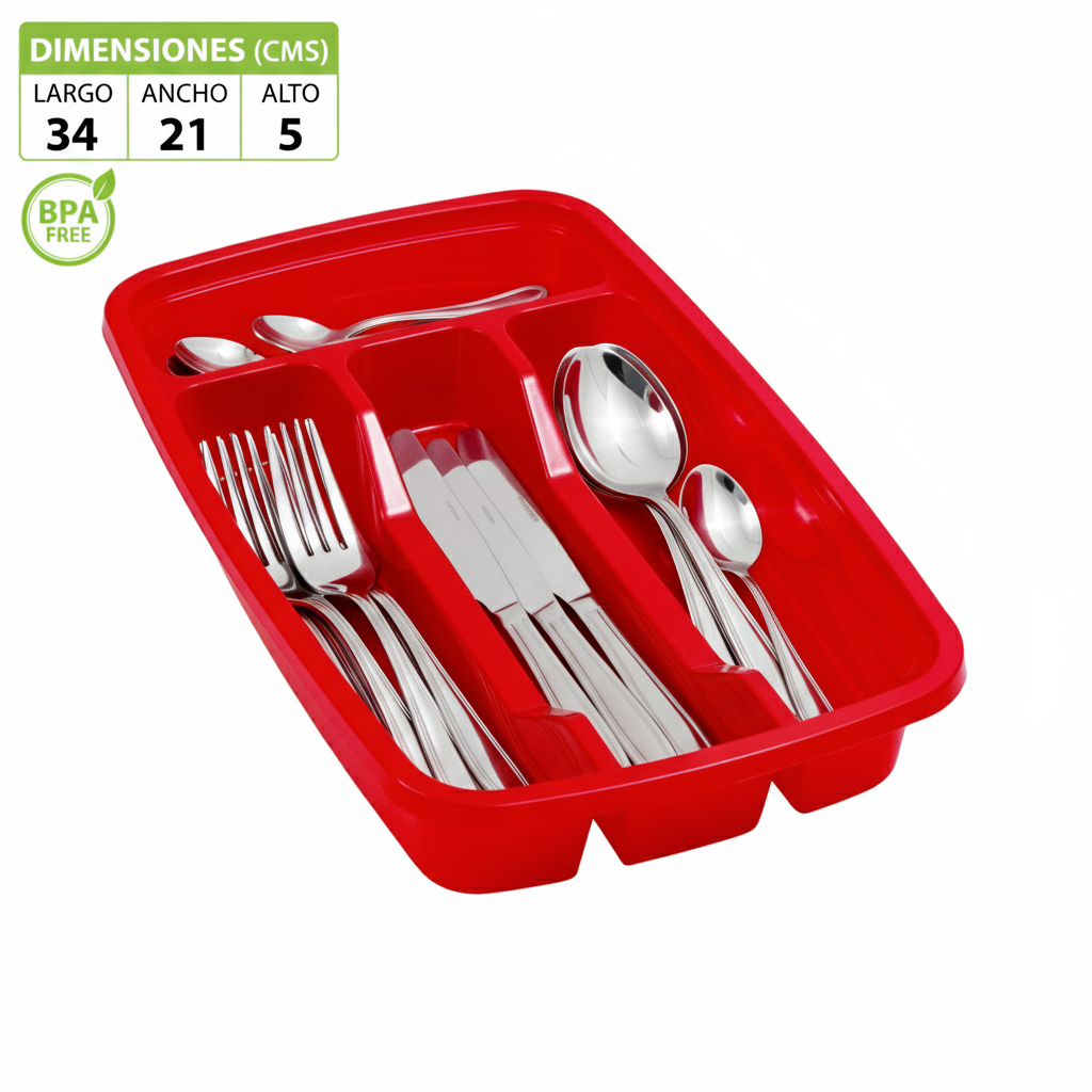 Porta Cubiertos Organizador de Servicios - LISASHOP